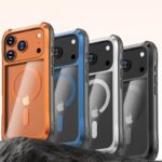 iPhone17 ケース メタル合金枠 ケース カバー MagSafe対応ケース iPhone17ケース スマホケース