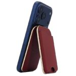 iPhone・スマホ 通用Magsafe対応ケース 強力磁 ケース 角度調節可能 折れ畳式 カード収納可能 ケース