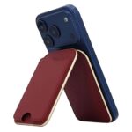 iPhone・スマホ 通用Magsafe対応ケース 強力磁 ケース 角度調節可能 折れ畳式 カード収納可能 ケース