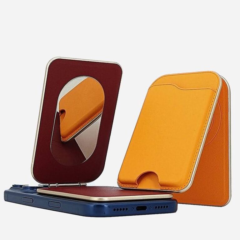 iPhone・スマホ 通用Magsafe対応ケース 強力磁 ケース 角度調節可能 折れ畳式 カード収納可能 ケース