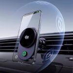 MagSafe対応 車載ホルダー Qi2.2ワイヤレス充電器 PD25W 快速充電器 ワイヤレスチャージャー エアコン吹出口
