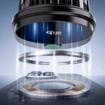 MagSafe対応 車載ホルダー Qi2.2ワイヤレス充電器 PD25W 快速充電器 ワイヤレスチャージャー エアコン吹出口