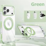 iPhone 17pro 2in1 PC+TPU ケース magsafe対応ケース  iPhone 17pro ケース  iPhone17 pro max ケース スマホケース 全5色 SKU:AC01122026034 - Image 6