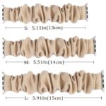 Apple watch バンド シュシュ ベルト Apple watch バンド ベルト Apple watch 38mm/40/41/42mm 42/44/45/46/49mm 交換用 伸縮ベルト