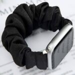 Apple watch バンド シュシュ ベルト Apple watch バンド ベルト Apple watch 38mm/40/41/42mm 42/44/45/46/49mm 交換用 伸縮ベルト