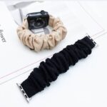 Apple watch バンド シュシュ ベルト Apple watch バンド ベルト Apple watch 38mm/40/41/42mm 42/44/45/46/49mm 交換用 伸縮ベルト