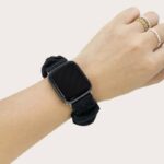 Apple watch バンド シュシュ ベルト Apple watch バンド ベルト Apple watch 38mm/40/41/42mm 42/44/45/46/49mm 交換用 伸縮ベルト