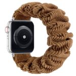 Apple watch バンド シュシュ ベルト Apple watch バンド ベルト Apple watch 38mm/40/41/42mm 42/44/45/46/49mm 交換用 伸縮ベルト