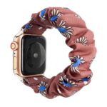 Apple watch バンド シュシュ ベルト Apple watch バンド ベルト Apple watch 38mm/40/41/42mm 42/44/45/46/49mm 交換用 伸縮ベルト Apple Watchベルト