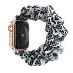 Apple watch バンド シュシュ ベルト Apple watch バンド ベルト Apple watch 38mm/40/41/42mm 42/44/45/46/49mm 交換用 伸縮ベルト Apple Watchベルト