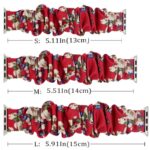 Apple watch バンド シュシュ ベルト  Apple watch バンド ベルト Apple watch 38mm/40/41/42mm 42/44/45/46/49mm 交換用 伸縮ベルト Apple Watchベルト  全41色 SKU:AC01122026038 - Image 47