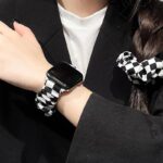 Apple watch バンド シュシュ ベルト  Apple watch バンド ベルト Apple watch 38mm/40/41/42mm 42/44/45/46/49mm 交換用 伸縮ベルト Apple Watchベルト  全12色 SKU:AC01122026039 - Image 6