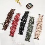 アップルウォッチバンド シュシュ レディース Apple watch バンド ベルト