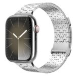 アップルウォッチ42/44/45/49mm 高級 ステンレス製 交換用バンド マグネット アップルウォッチ バンド Apple watch series8 /7/ 6/ 5