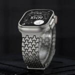 アップルウォッチ42/44/45/49mm 高級 ステンレス製 交換用バンド マグネット アップルウォッチ バンド Apple watch series8 /7/ 6/ 5
