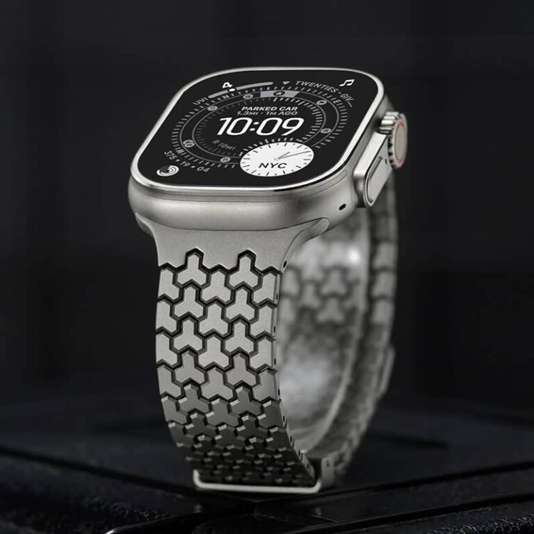 アップルウォッチ42/44/45/49mm 高級 ステンレス製 交換用バンド マグネット アップルウォッチ バンド Apple watch series8 /7/ 6/ 5