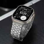 アップルウォッチ42/44/45/49mm 高級 ステンレス製 交換用バンド マグネット アップルウォッチ バンド Apple watch series8 /7/ 6/ 5