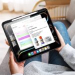 Ipad air 13 (2024/2025) iPad 用ペンスロット付きケース アップル アイパッド 背面型ケース カバーiPad Pro 13 (2024/2025) 背面型 ケース  アップルペンシル収納  SKU:AC01132026004 - 画像 (4)