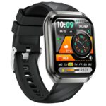 [技適マーク取得済み] 1.83inch 大画面 QS66 スマートウォッチ 1000mAh大容量バッテリー内蔵 通話機能付き 多機能腕時計 多国言葉(日本語)対応 スマートウォッチ
