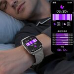 [技適マーク取得済み] 1.83inch 大画面 QS66 スマートウォッチ 1000mAh大容量バッテリー内蔵 通話機能付き 多機能腕時計 多国言葉(日本語)対応 スマートウォッチ