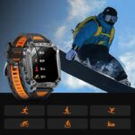 [技適マーク取得済み] 2.01inch 大画面 QS86 スマートウォッチ 1400mAh大容量バッテリー内蔵 通話機能付き 多機能腕時計 多国言葉(日本語)対応 スマートウォッチ IP68防水 腕時計 全4色 SKU:AC01132026009 - Image 14