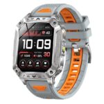 [技適マーク取得済み] 2.01inch 大画面 スマートウォッチ 1400mAh大容量バッテリー内蔵 通話機能付き 多機能腕時計
