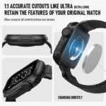 AppleWatch 10 46mm アップルウォッチ 専用 ケース AppleWatch Ultra 49mm 保護ケース 着装まま充電可能 簡単装着