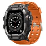 アップルウォッチ バンド 一体型バンド メタル ケース一 保護ケース 一体型 高級 Apple watch