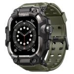 アップルウォッチ バンド 一体型バンド メタル ケース一 保護ケース 一体型 高級 Apple watch