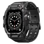 アップルウォッチ バンド 一体型バンド メタル ケース一 保護ケース 一体型 高級 Apple watch