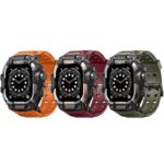 アップルウォッチ バンド 一体型バンド メタル ケース一 保護ケース 一体型 高級 Apple watch