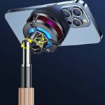 折れ畳式 スマホスタンド スマートフォン スタンド magsafe対応スタンドホルダー スマートフォンホルダー スマホアクセサリー全2色 SKU:AC01212026016 - Image 2