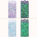[ロット要求10枚] 3D 立体 シール ぷっくり シール【1枚】立体 3Dシール ぷくぷくシール 全6種類 SKU:AC01212026020 - Image 24