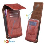 スマホ収納 ベルト掛け カード 小銭入れ アウトドア ウエストポーチ 縦型スマホポーチ マルチポーチ スマホ入れ 携帯入れ ベルトに通せるウエストポーチ