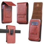 スマホ収納 ベルト掛け カード 小銭入れ アウトドア ウエストポーチ 縦型スマホポーチ マルチポーチ スマホ入れ 携帯入れ ベルトに通せるウエストポーチ