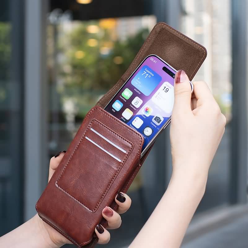 スマホ収納 ベルト掛け カード 小銭入れ アウトドア ウエストポーチ 縦型スマホポーチ マルチポーチ スマホ入れ 携帯入れ ベルトに通せるウエストポーチ