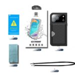 iPhone 17 shellbox PC+TPU+PETケース magsafe対応ケース iPhone17pro 防水カバー IPX68防水 TPUケース 全面保護 スマホ防水袋
