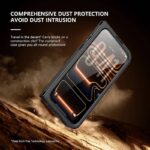 iPhone 17 shellbox PC+TPU+PETケース magsafe対応ケース iPhone17pro 防水カバー IPX68防水 TPUケース 全面保護 スマホ防水袋