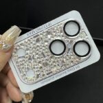 iPhone 17カメラ保護フィルム ダイヤモンド カメラレンズプロテクター iPhone 17ProMax レンズ 液晶保護シート i