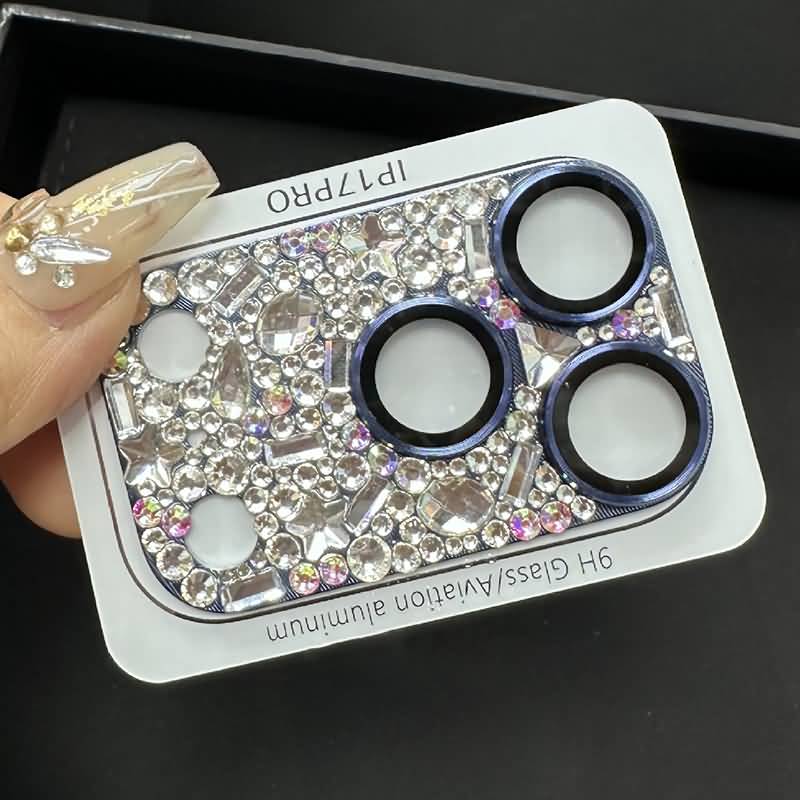 iPhone 17カメラ保護フィルム ダイヤモンド カメラレンズプロテクター iPhone 17ProMax レンズ 液晶保護シート i