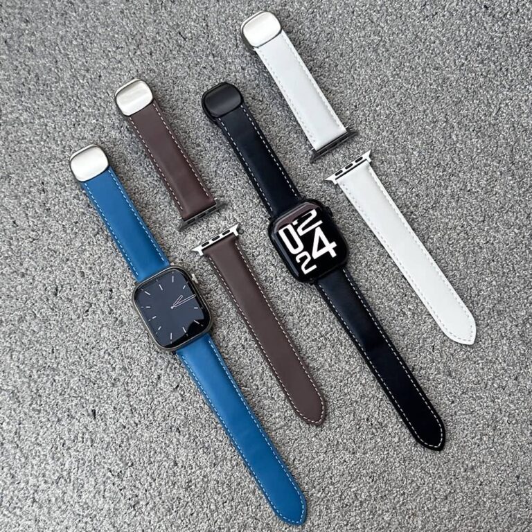 アップルウォッチ バンド 本革製 ベルト マグネット式 アップルウォッチ バンド ベルト