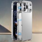 iPhone17 ケース マグネット式ケース アルミニウム合金 ケース カバー iPhone17pro ケース スマホケース