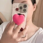 スマホグリップ Magsafe 対応 グリップホルダー 超強力磁石搭載 落下防止 磁力タイプ 携帯スタンド スタンド ホルダー