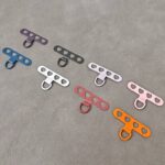 メタル製 スマホストラップ用 背面 シールパッド ネックストラップ ストラップホルダー アクセサリー