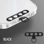 メタル製 スマホストラップ用 背面 シールパッド ネックストラップ ストラップホルダー アクセサリー