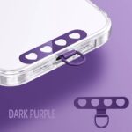 メタル製 スマホストラップ用 背面 シールパッド ネックストラップ ストラップホルダー アクセサリー