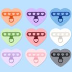 メタル製 スマホストラップ用 背面 シールパッド ネックストラップ ストラップホルダー アクセサリー