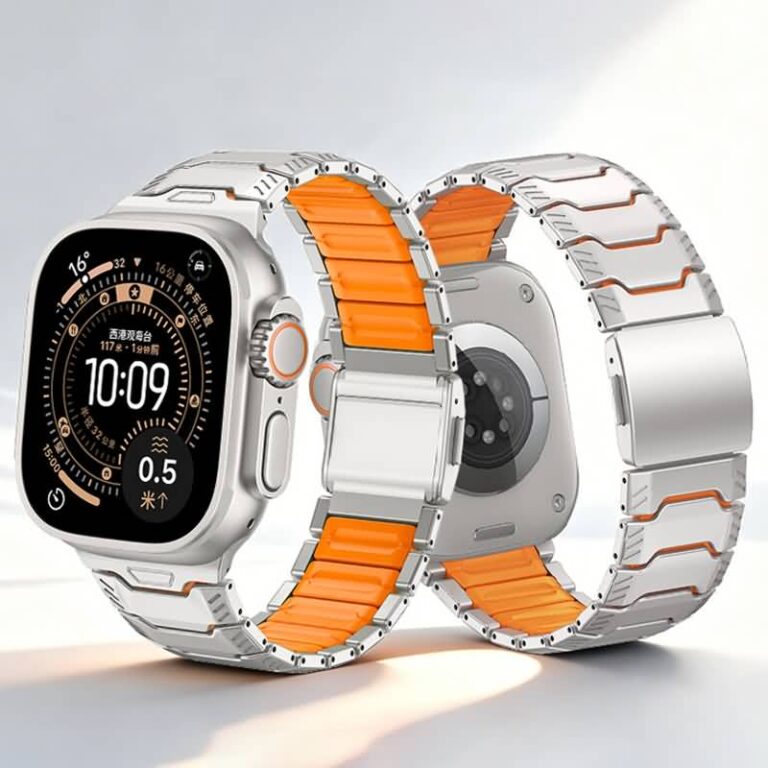 42/44/45/49mm 高級 チタン製 交換用バンド アップルウォッチ バンド Apple watch series8 /7/ 6/ 5 腕時計バンド