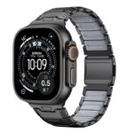 42/44/45/49mm 高級 チタン製 交換用バンド アップルウォッチ バンド Apple watch series8 /7/ 6/ 5 腕時計バンド