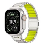 42/44/45/49mm 高級 チタン製 交換用バンド アップルウォッチ バンド Apple watch series8 /7/ 6/ 5 腕時計バンド